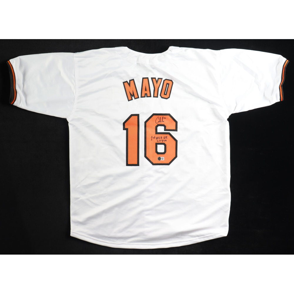 Coby Mayo Signed Jersey Inscribed "1st MLB HR 6/27/25" (Beckett) at PristineAuction.com