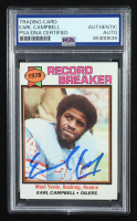 Earl Campbell Signed 1979 Topps #331 RC (PSA Authentic) at PristineAuction.com