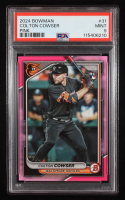 Colton Cowser 2024 Bowman Pink #31 RC #109/175 (PSA 9) at PristineAuction.com