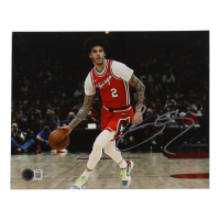 Lonzo Ball Signed Bulls 8x10 Photo (Beckett) at PristineAuction.com