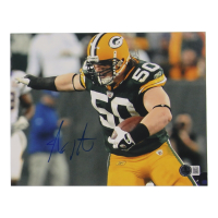 A. J. Hawk Signed Packers 8x10 Photo (Beckett) at PristineAuction.com