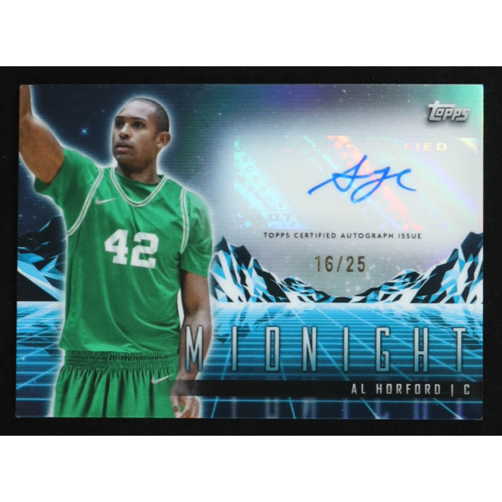 Al Horford 2023-24 Topps Midnight Horizon Signatures Moonrise #HSAH #16/25 at PristineAuction.com