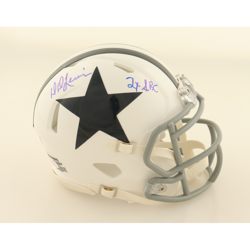 D. D. Lewis Signed Cowboys Speed Mini Helmet Inscribed "2x SBC" (JSA) at PristineAuction.com