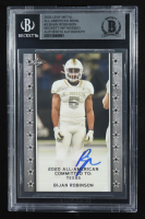 Bijan Robinson Signed 2020 Leaf Metal All-American Bowl #3 RC (BGS) at PristineAuction.com