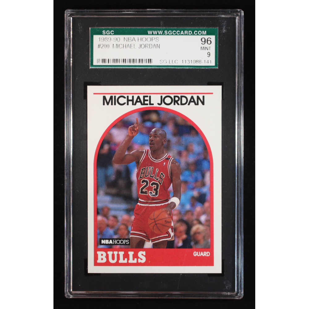 Michael Jordan 1989-90 Hoops #200 (SGC 9) at PristineAuction.com