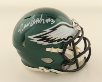 Nolan Smith Jr. Signed Eagles Speed Mini Helmet (JSA) at PristineAuction.com