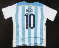 Lionel Messi Signed Argentina Adidas Authentic Jersey Inscribed "Leo" (Beckett) at PristineAuction.com
