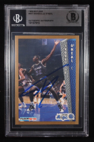 Shaquille O'Neal Signed 1992-93 Fleer #401 RC (Beckett | Auto Grade BGS Authentic) at PristineAuction.com