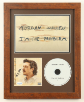 Morgan Wallen Signed "I'm The Problem" Custom Framed CD Album Insert Display With Disc (AutographCOA) at PristineAuction.com