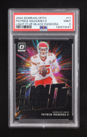 Patrick Mahomes II 2024 Donruss Optic Light it Up Black Pandora #11 #20/25 (PSA 9) at PristineAuction.com