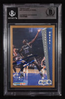 Shaquille O'Neal Signed 1992-93 Fleer #401 RC (Beckett | Auto Grade BGS Authentic) at PristineAuction.com