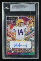 Walker Howard 2023 Leaf Eclectic Flash Of Color Autographed Pre-Production Proof Metalized Sparkles Tiger Stripes #NNO #1/1 RC (Leaf) at PristineAuction.com
