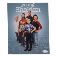 Iain Armitage Signed "Young Sheldon" 8x10 Poster (JSA) at PristineAuction.com