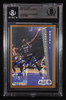 Shaquille O'Neal Signed 1992-93 Fleer #401 RC (Beckett | Auto Grade BGS Authentic) at PristineAuction.com