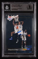 Shaquille O'Neal Signed 1992-93 Upper Deck NBA First Draft Pick #1 SP RC (Beckett | Auto Grade BGS Authentic) at PristineAuction.com