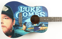Luke Combs Signed 38" Acoustic Guitar (ACOA) at PristineAuction.com