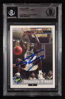 Shaquille O'Neal Signed 1992 Classic #1 RC (Beckett | Auto Grade BGS Authentic) at PristineAuction.com