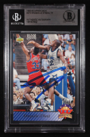Shaquille O'Neal Signed 1992-93 Upper Deck #474 TP RC (Beckett | Auto Grade BGS Authentic) at PristineAuction.com