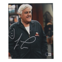Jay Leno Signed "Last Man Standing" 8x10 Photo with Hand-Drawn Sketch (Beckett) at PristineAuction.com