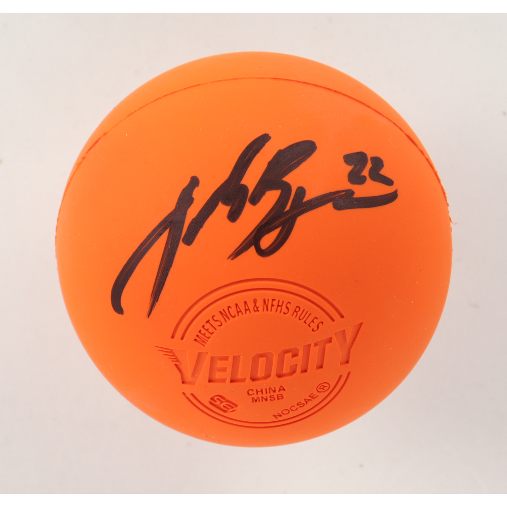 Josh Byrne Signed Lacrosse Ball (TSE) at PristineAuction.com