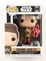Vivien Lyra Blair Signed "Star Wars" #659 Young Leia with Lola Bobble Head Funko Pop! Vinyl Figure (AutographCOA) at PristineAuction.com