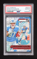 Aidan Hutchinson 2022 Donruss Optic Rookie Gridiron Kings #10 RC (PSA 10) at PristineAuction.com