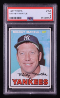 Mickey Mantle 1967 Topps #150 (PSA 3) at PristineAuction.com