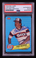 Tom Seaver Signed 1986 Fleer Future Hall of Famers #3 (PSA Authentic) at PristineAuction.com