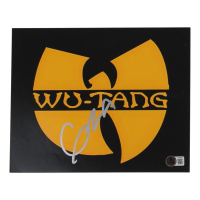 GZA Signed Signed 8x10 Photo (Beckett) at PristineAuction.com