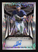Jackson Chourio 2023 Leaf Metal Autographs Pulsar Silver #BAJC4 #2/6 at PristineAuction.com