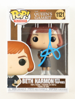 Anya Taylor-Joy Signed "The Queen's Gambit" #1121 Beth Harmon With Trophies Funko Pop! Vinyl Figure (AutographCOA) at PristineAuction.com