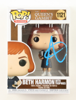 Anya Taylor-Joy Signed "The Queen's Gambit" #1121 Beth Harmon With Trophies Funko Pop! Vinyl Figure (AutographCOA) at PristineAuction.com