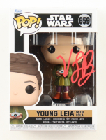 Vivien Lyra Blair Signed "Star Wars" #659 Young Leia with Lola Bobble Head Funko Pop! Vinyl Figure (AutographCOA) at PristineAuction.com