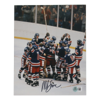 Mike Eruzione Signed Team USA 8x10 Photo (Beckett) at PristineAuction.com