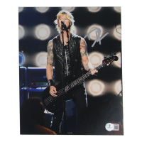 Duff McKagan Signed 8x10 Photo (Beckett) at PristineAuction.com