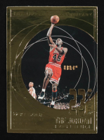 Michael Jordan 1997 Upper Deck The Jordan Experience 23 Nights 22KT LE Gold Card at PristineAuction.com