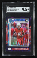 Marvin Harrison Jr. 2024 Donruss Optic Purple Shock #276 RR RC (SGC 9.5) at PristineAuction.com