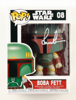 Temuera Morrison Signed "Star Wars" #08 Boba Fett Funko Pop! Bobble-Head Vinyl Figure (AutographCOA) at PristineAuction.com