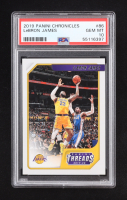 LeBron James 2019-20 Panini Chronicles #86 Threads (PSA 10) at PristineAuction.com