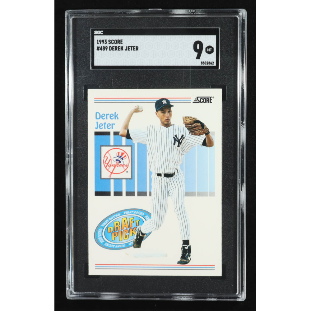 Derek Jeter 1993 Score #489 RC (SGC 9) at PristineAuction.com