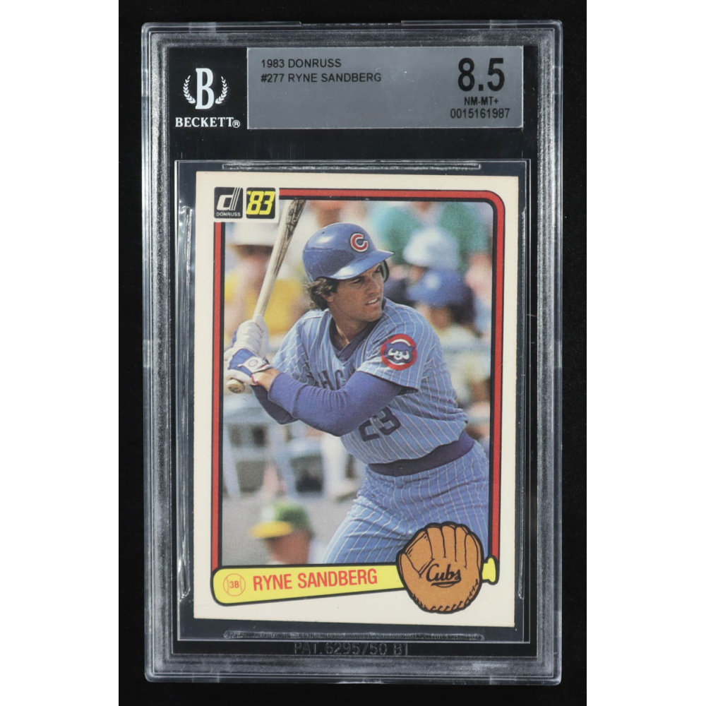 Ryne Sandberg 1983 Donruss #277 RC (Beckett 8.5) at PristineAuction.com