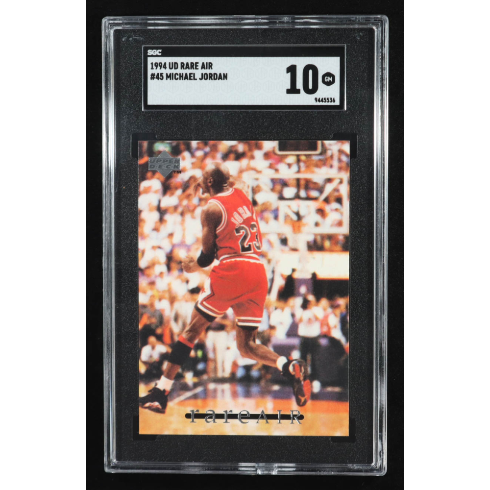 Michael Jordan 1994 Upper Deck Jordan Rare Air #45 (SGC 10) at PristineAuction.com