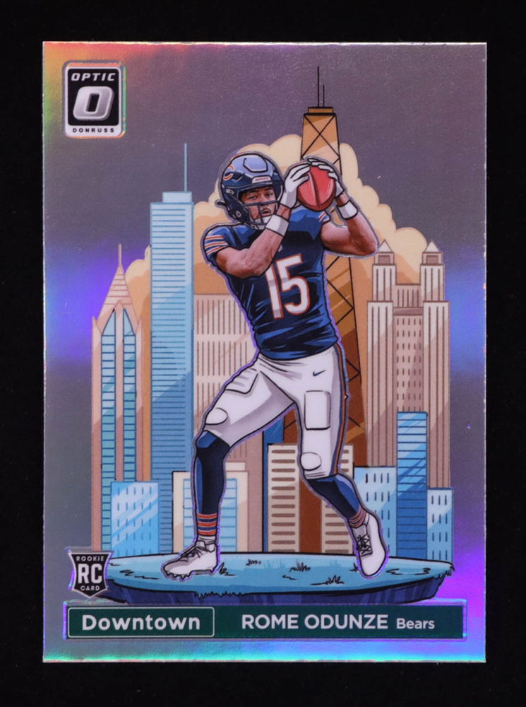 Rome Odunze 2024 Donruss Optic Downtown #15 RC