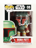 Temuera Morrison Signed "Star Wars" #08 Boba Fett Funko Pop! Bobble-Head Vinyl Figure (AutographCOA) at PristineAuction.com