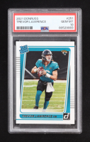 Trevor Lawrence 2021 Donruss #251 RR RC  (PSA 10) at PristineAuction.com