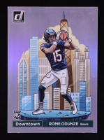 Rome Odunze 2024 Donruss Downtown #15 RC at PristineAuction.com