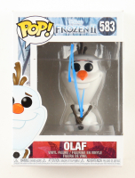 Josh Gad Signed "Frozen II" #583 Olaf Funko Pop! Vinyl Figure (AutographCOA) at PristineAuction.com