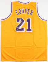Michael Cooper Signed Jersey Inscribed "5x Champs" (Beckett) at PristineAuction.com