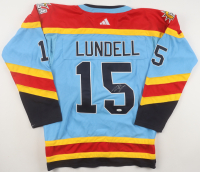 Anton Lundell Signed Panthers Adidas Authentic Jersey (JSA) at PristineAuction.com