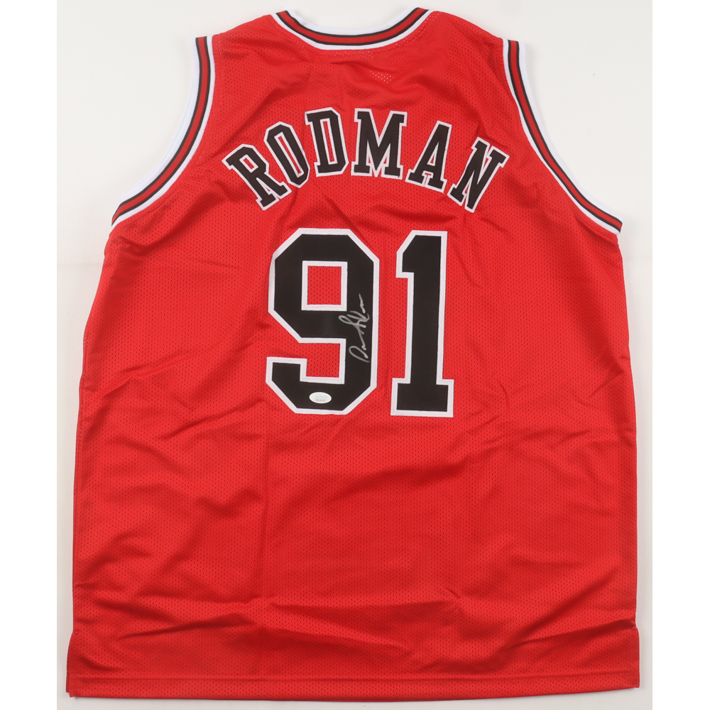 Dennis Rodman Signed Jersey (JSA) at PristineAuction.com